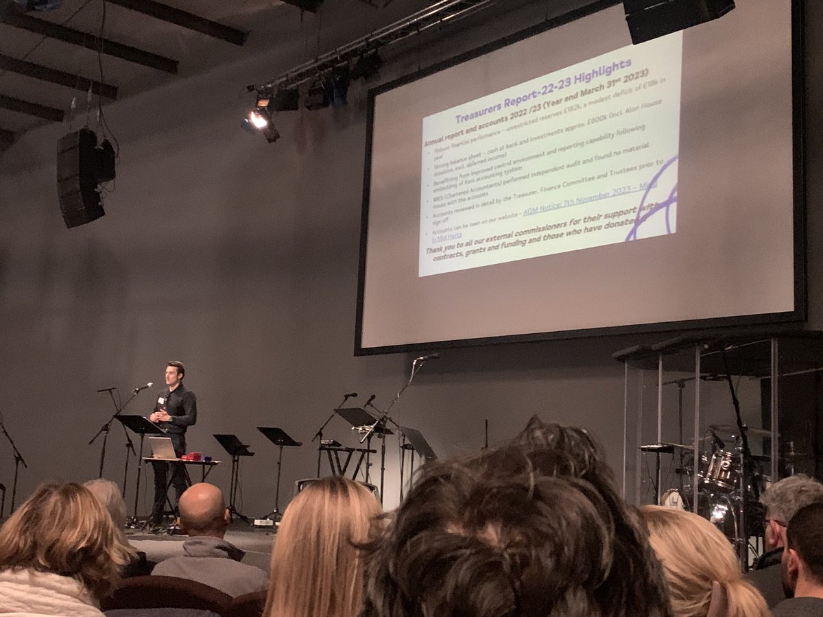 Pleased to be at the <a href="/MindInMidHerts_/">Mind in Mid Herts</a> AGM this afternoon! The theme is building bridges, reflecting on how MiMH supports people to build the pathways they want and need to live a fulfilled and healthy lives!