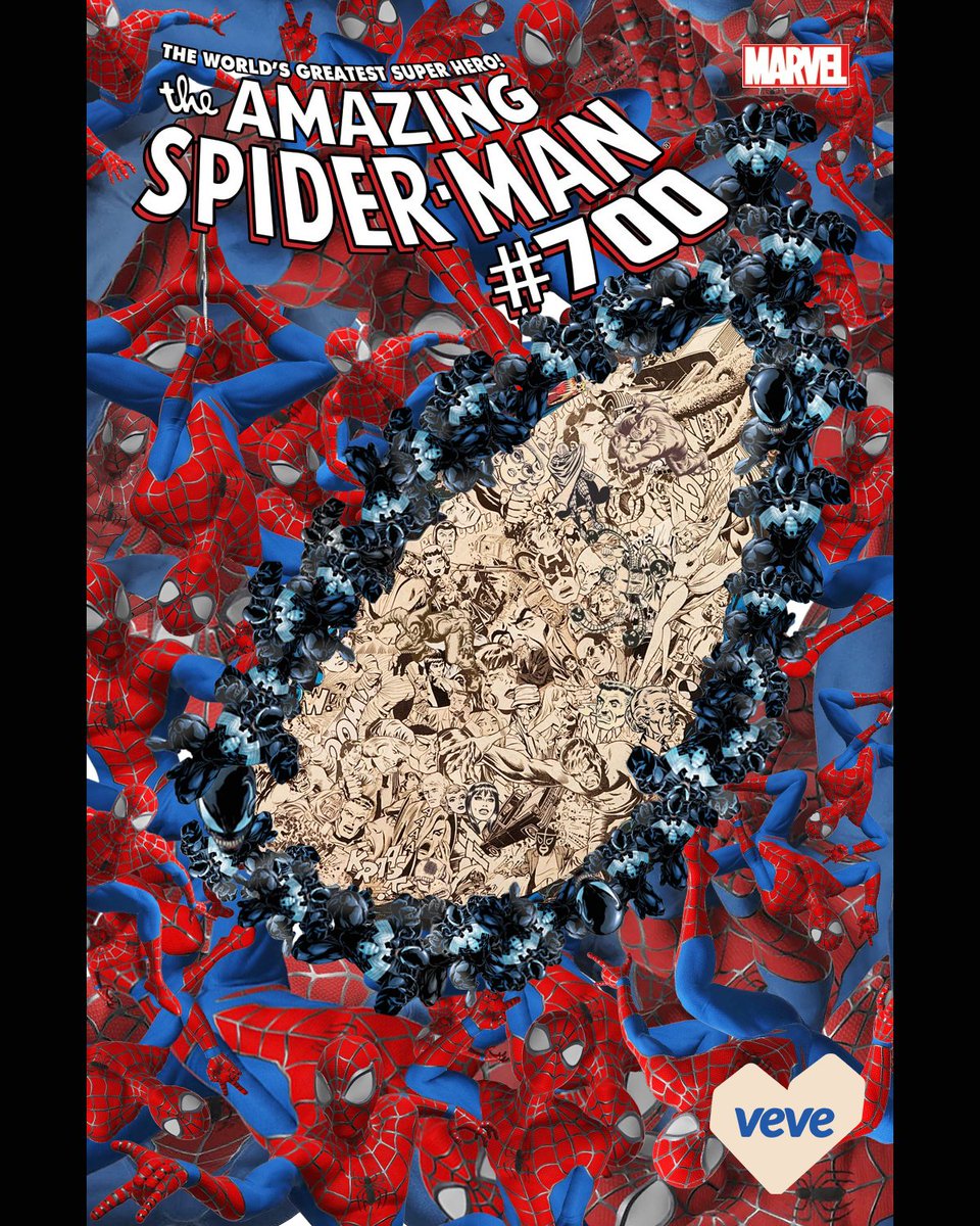 Marvel's Amazing Spider-Man (1999) #700 reimagined! 💙

#VeVe #VeVeFam #CollectorsAtHeart #Marvel #AmazingSpiderman