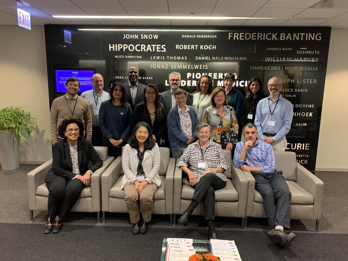 sharon_inouye's tweet photo. Incredible day with my editor team ⁦@JAMAInternalMed⁩!!  So grateful for all you do 🙏❤️ Joined by ⁦@KBibbinsDomingo⁩ and Annette Flanagin. ⁦@IshaniG⁩ ⁦@geri_doc⁩ ⁦@LonaMody⁩ https://t.co/clwuQMu2VK