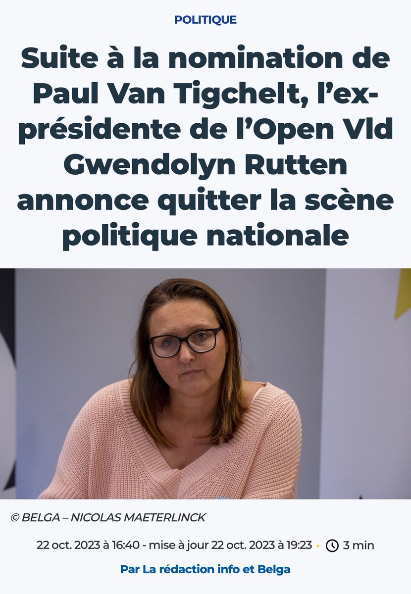 NicoPatelli's tweet photo. Comme quoi, deux semaines c’est une éternité en politique… #OpenVLD #Rutten #VlReg https://t.co/NREnXTA1X9