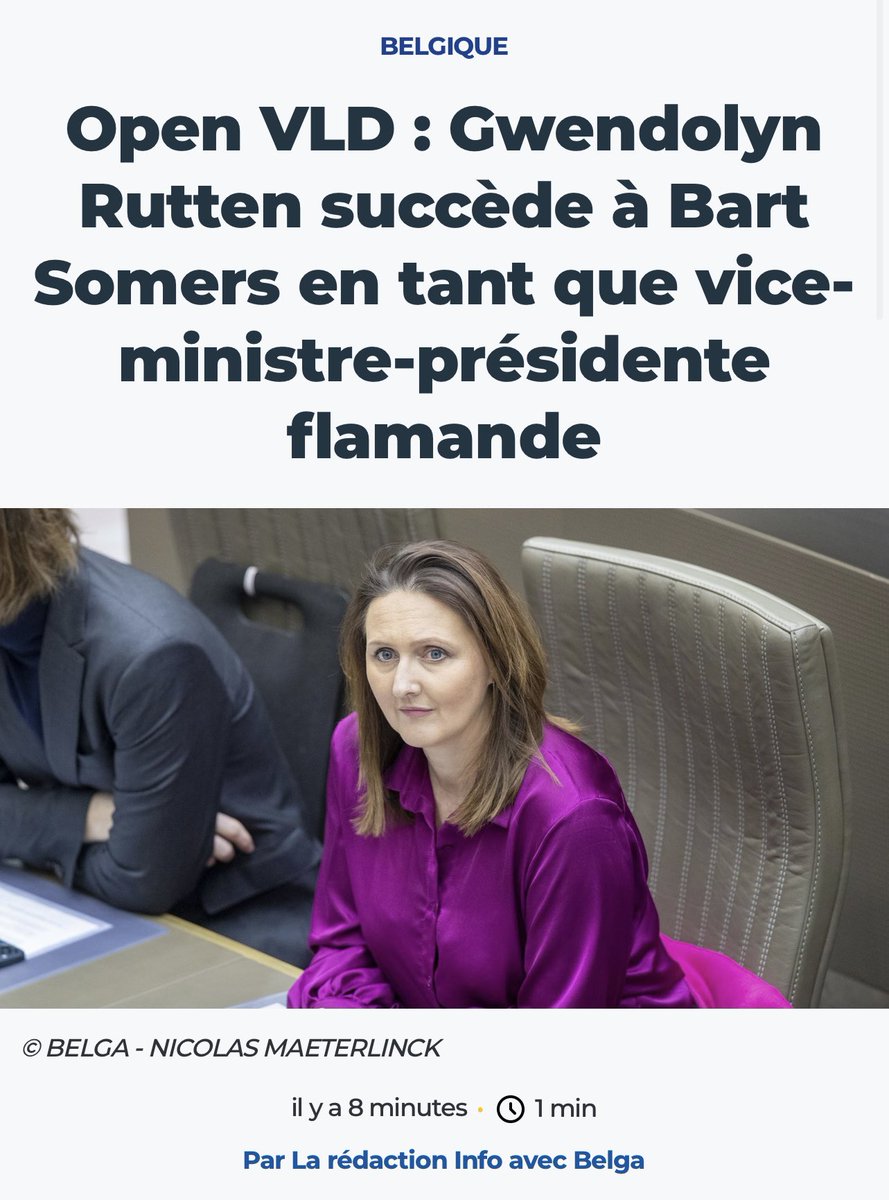 NicoPatelli's tweet photo. Comme quoi, deux semaines c’est une éternité en politique… #OpenVLD #Rutten #VlReg https://t.co/NREnXTA1X9