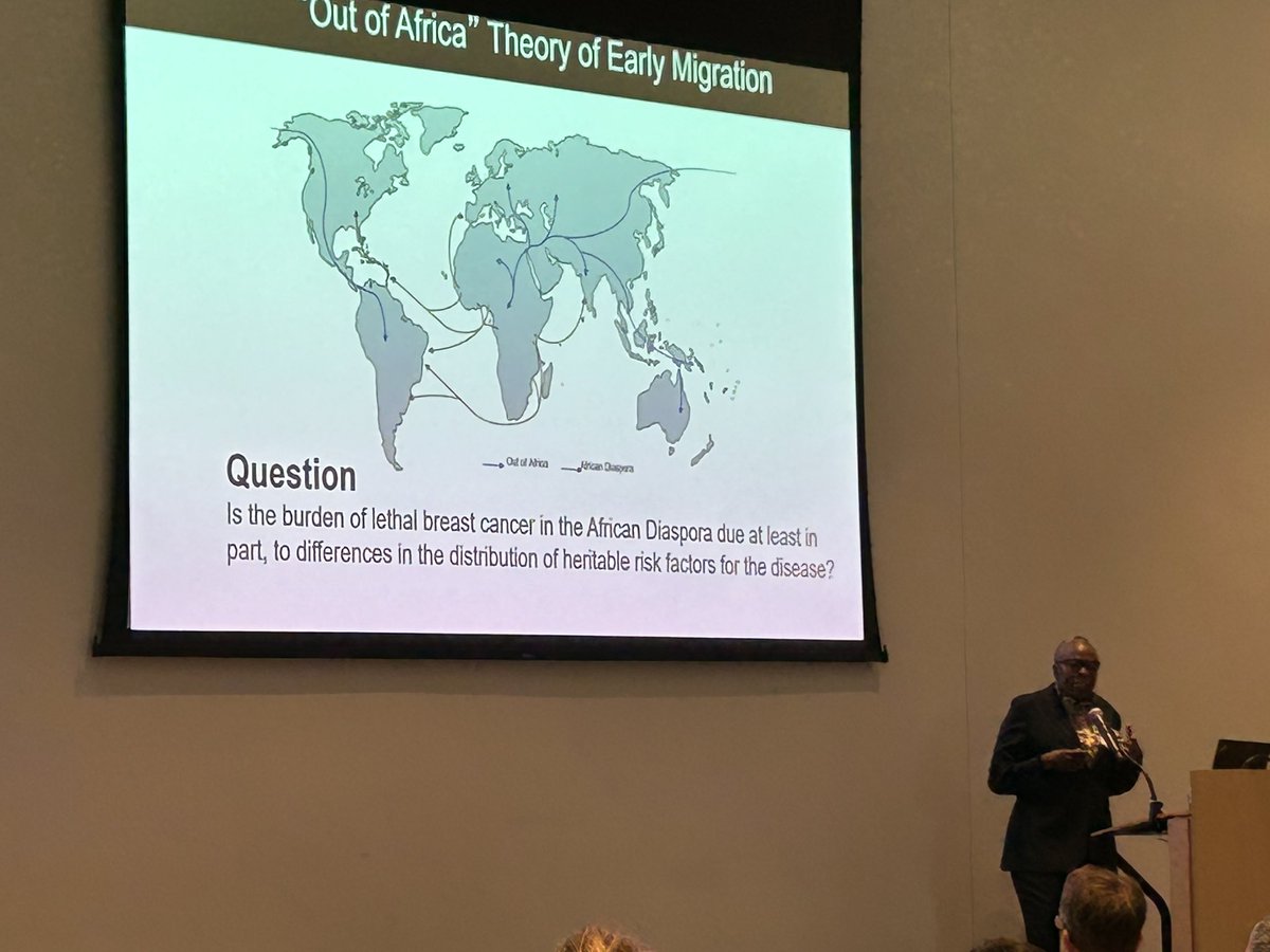 IcgcArgo's tweet image. Funmi @UChicagoMed taking us back to the roots of genetic heterogeneity. 

Setting the scene for an active panel discussion on genomic diversity up next!  

#ICGC23 @MCristofanill