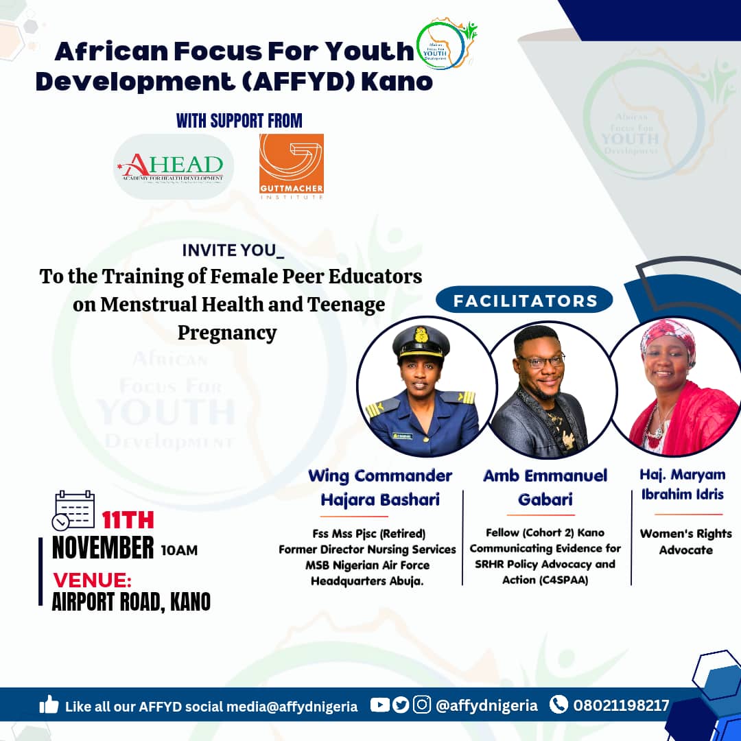affydnigeria's tweet photo. ...as we CONSTANTLY build the capacity of the girl child and the boy child.
#SRHR #thegirlchild  #safe #c4spaa
@Ahead @MenNigeria @Cnx_Us @Mashobane61 @EVA_Nigeria @guttermacher @FranceInNigeria @EkeleJiata @africanngos @unwomenafrica @AmbGabari @ShagalinkuTv @MenEngageAfrica https://t.co/2Gii6P879m