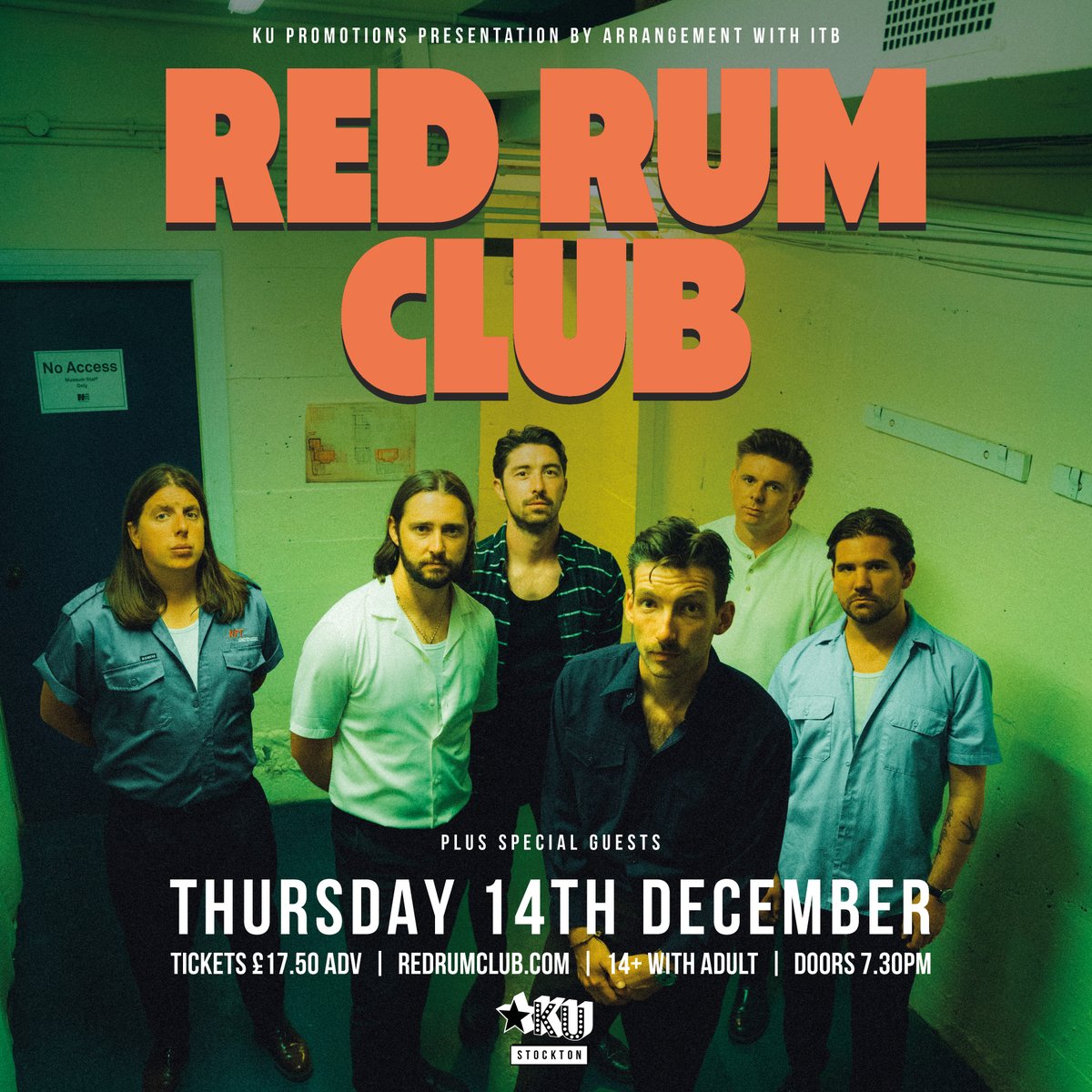 📣We're very excited to announce @RedRumClub will be returning to KU this December! The Liverpool six-piece have a whirlwind year ahead of them with the release of their fourth studio album 🙌 🎫Tickets go on sale Thursday 9th November - 10am⏰ 🔗fatsoma.com/e/9y2dv5s7/la/…