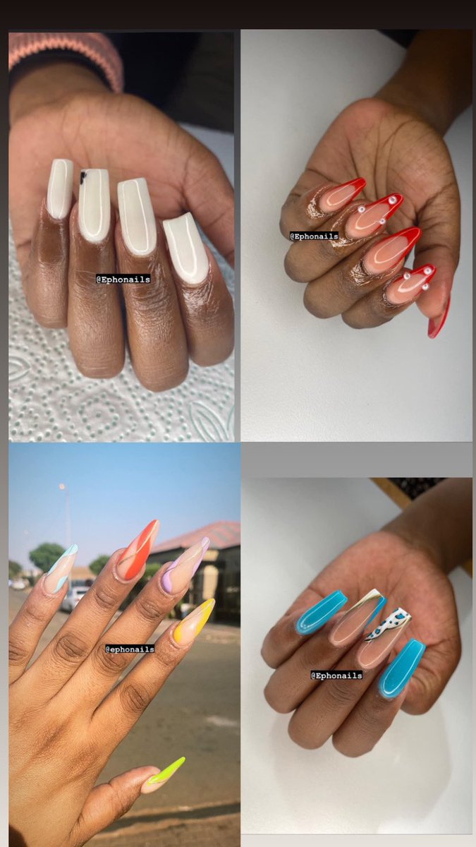 REphodia's tweet photo. Hey I am an upcoming nail tech 
Please retweet my work ….I am based at marble hall and krugersdorp 🖤🌸..for bookings call or WhatsApp 0735604568 https://t.co/hkkLhuMBK3