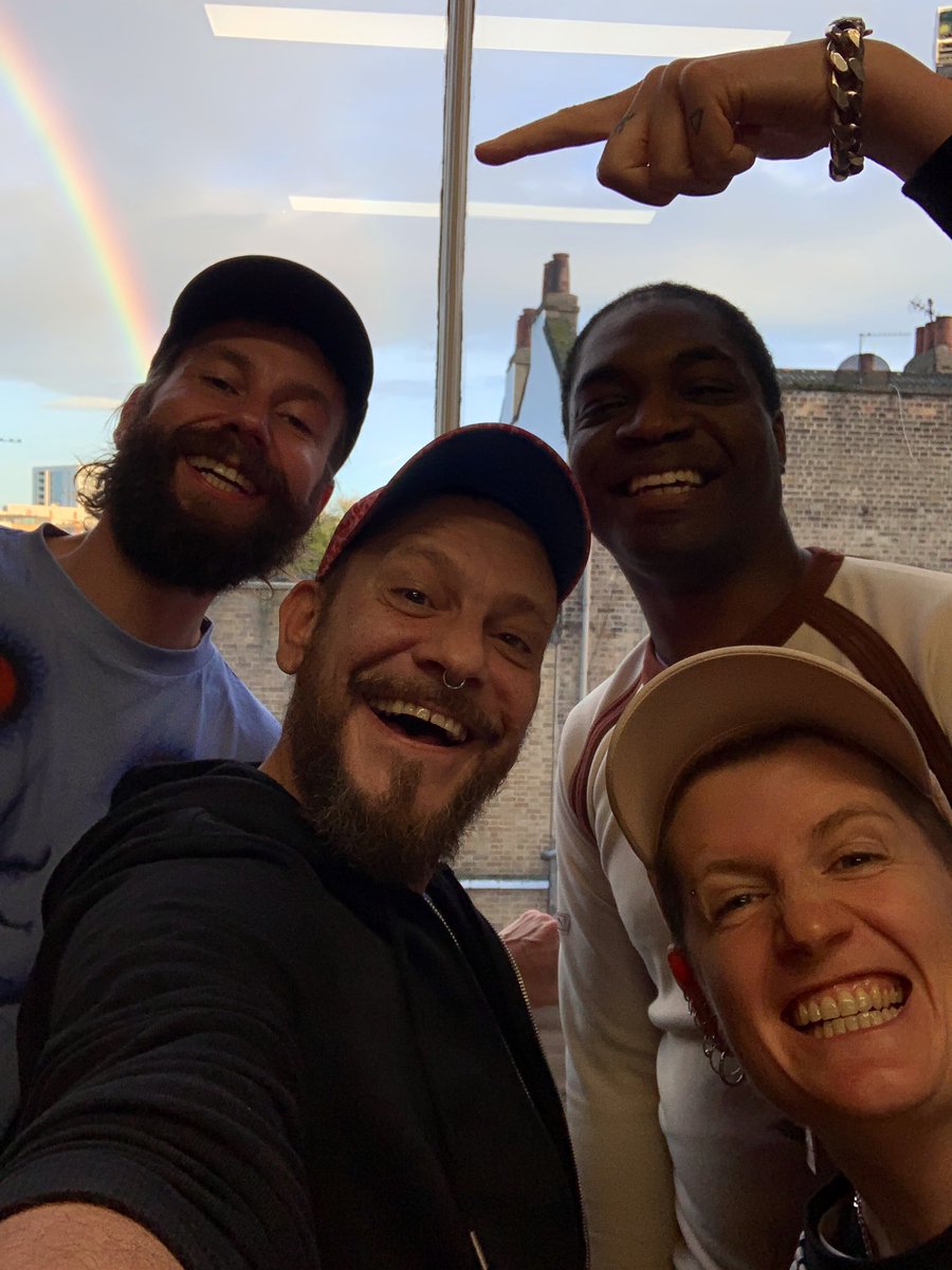 DarylAndCo's tweet photo. Had a fun creative meeting for ‘Boxed In’. A show about (mis)understanding the rules for age 3-6 in collaboration with @HalfMoonTheatre which starts touring in Feb 24!. Such a lovely creative team. Lots of laughter and rule breaking! https://t.co/GMSAy8MHdP #ACEfunded #DarylAndCo https://t.co/ISYm4fCN1S