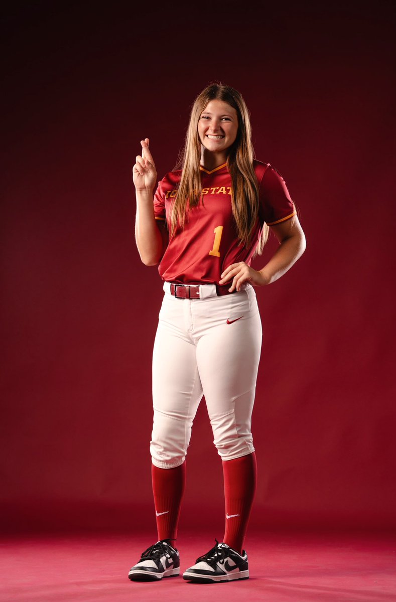 I am very excited to announce my commitment to Iowa State University❤️💛 Thank you so much to all my coaches and teammates that have helped me along my journey and my amazing parents who were with me every step of the way. Can’t wait to be a cyclone🌪️ <a href="/CycloneSB/">Iowa State Softball</a> <a href="/CoachPinkerton/">Jamie Pinkerton</a>