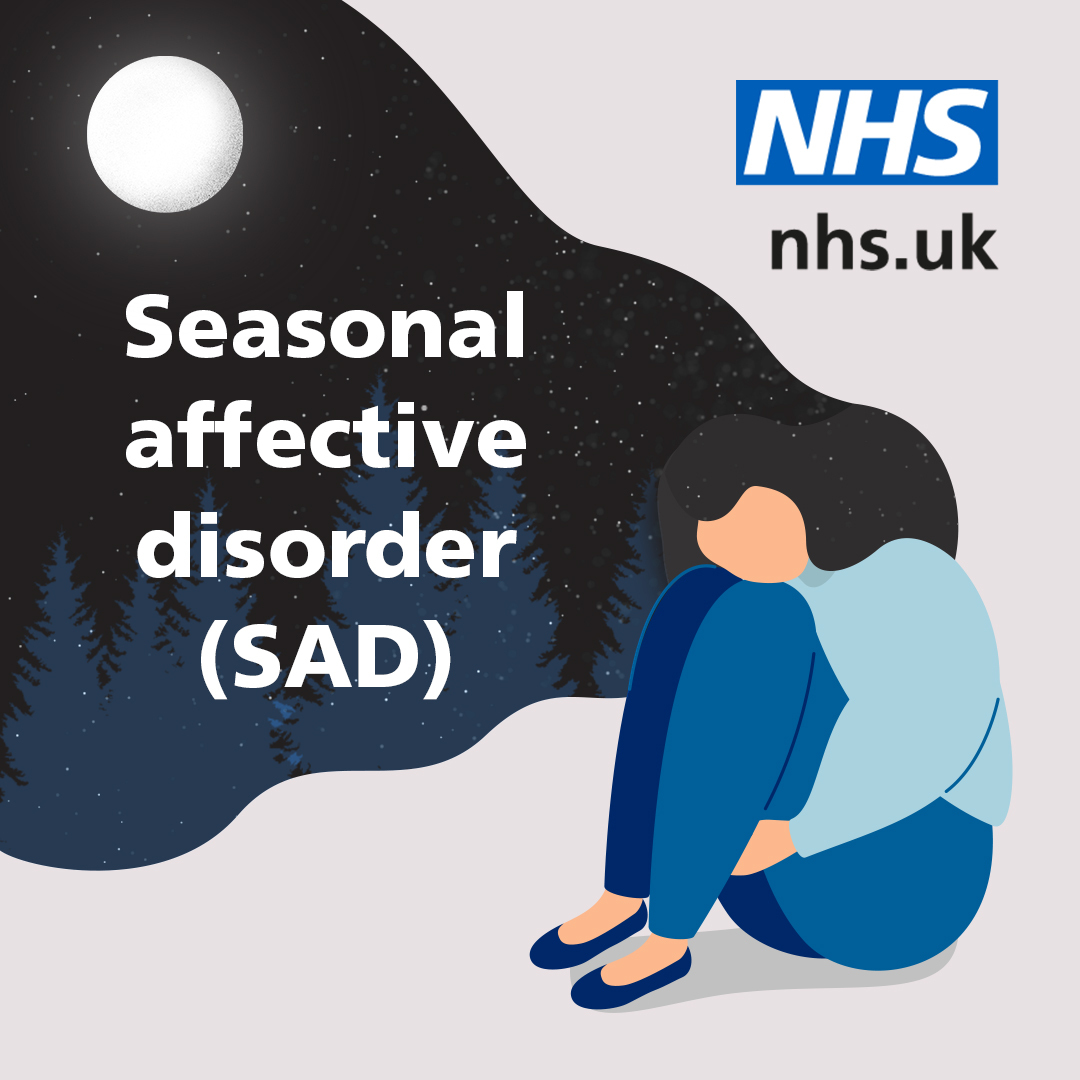 NHSuk's tweet photo. For some people, a change in season can trigger seasonal affective disorder (SAD).

Read more about the symptoms of SAD and treatment options here:  https://t.co/4WYqzpGaAw https://t.co/GoIszycOlM