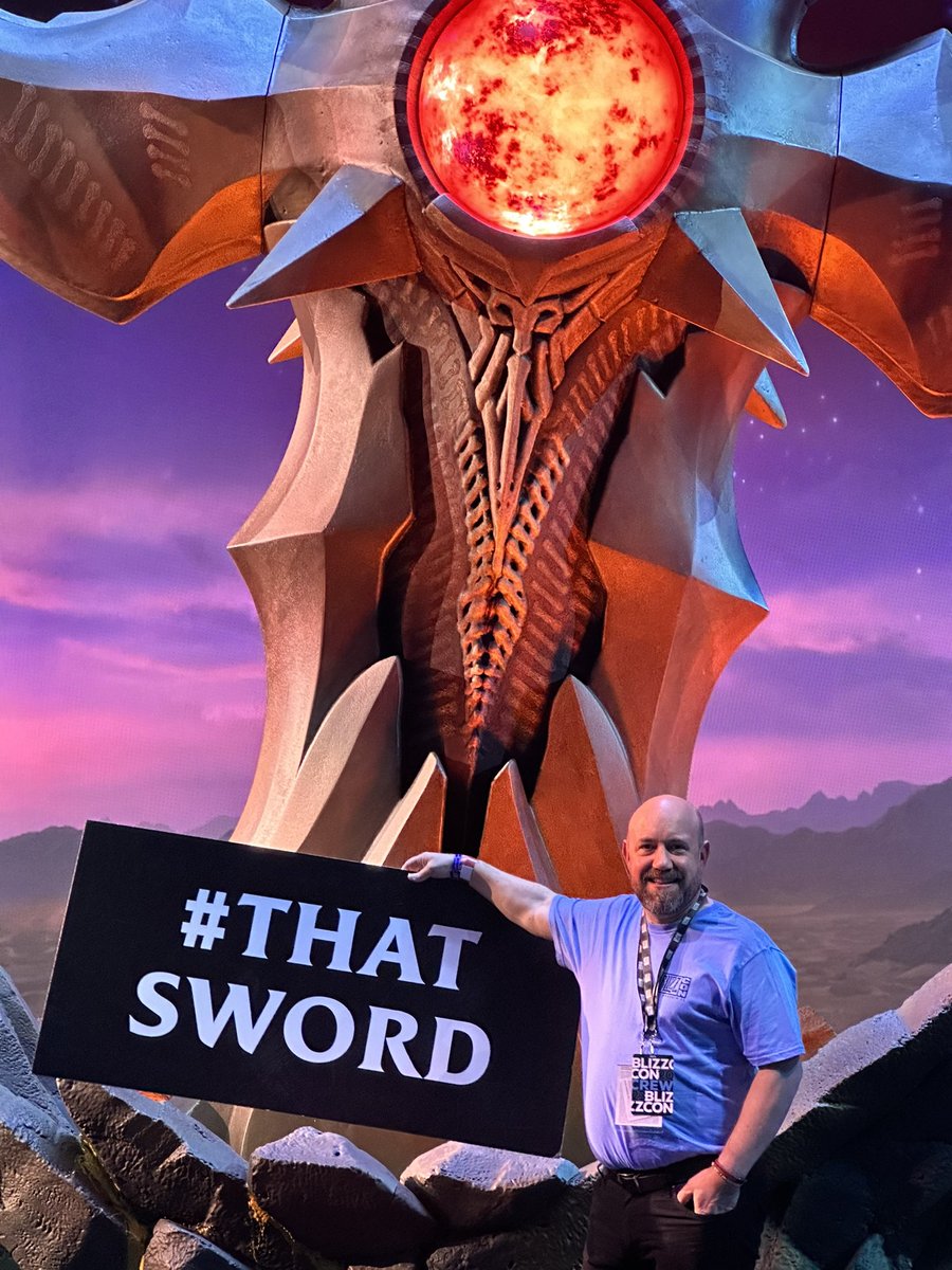 What sword?🗡️ #WoW #BlizzCon2023