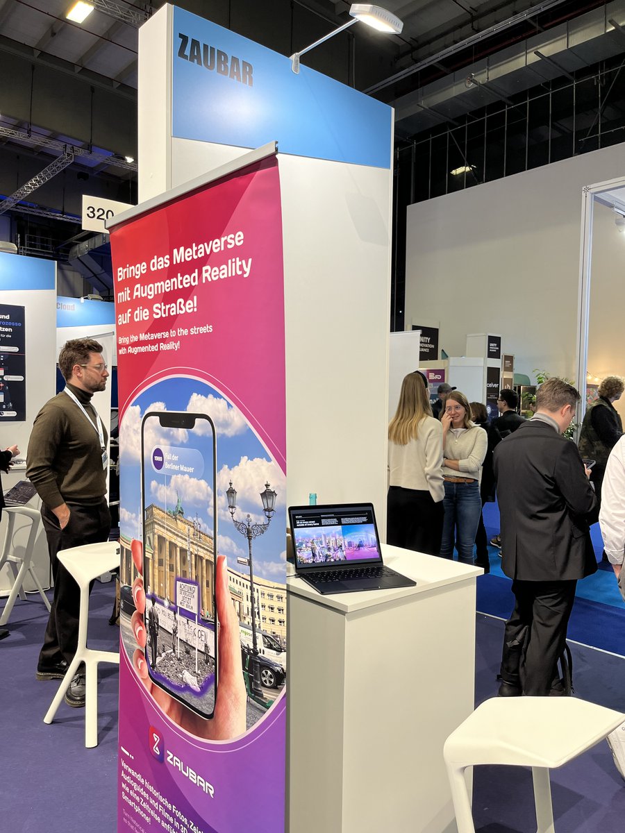 Visit our booth at @SmartCountryCon. Let's talk about what location-based augmented reality offers to make cities smarter. 📍Hall 25, Startup Area, 320 #SCCON23 #SCSA23 #ExtendedReality #AugmentedReality @Bitkom_Startup #smartcity #GovTech