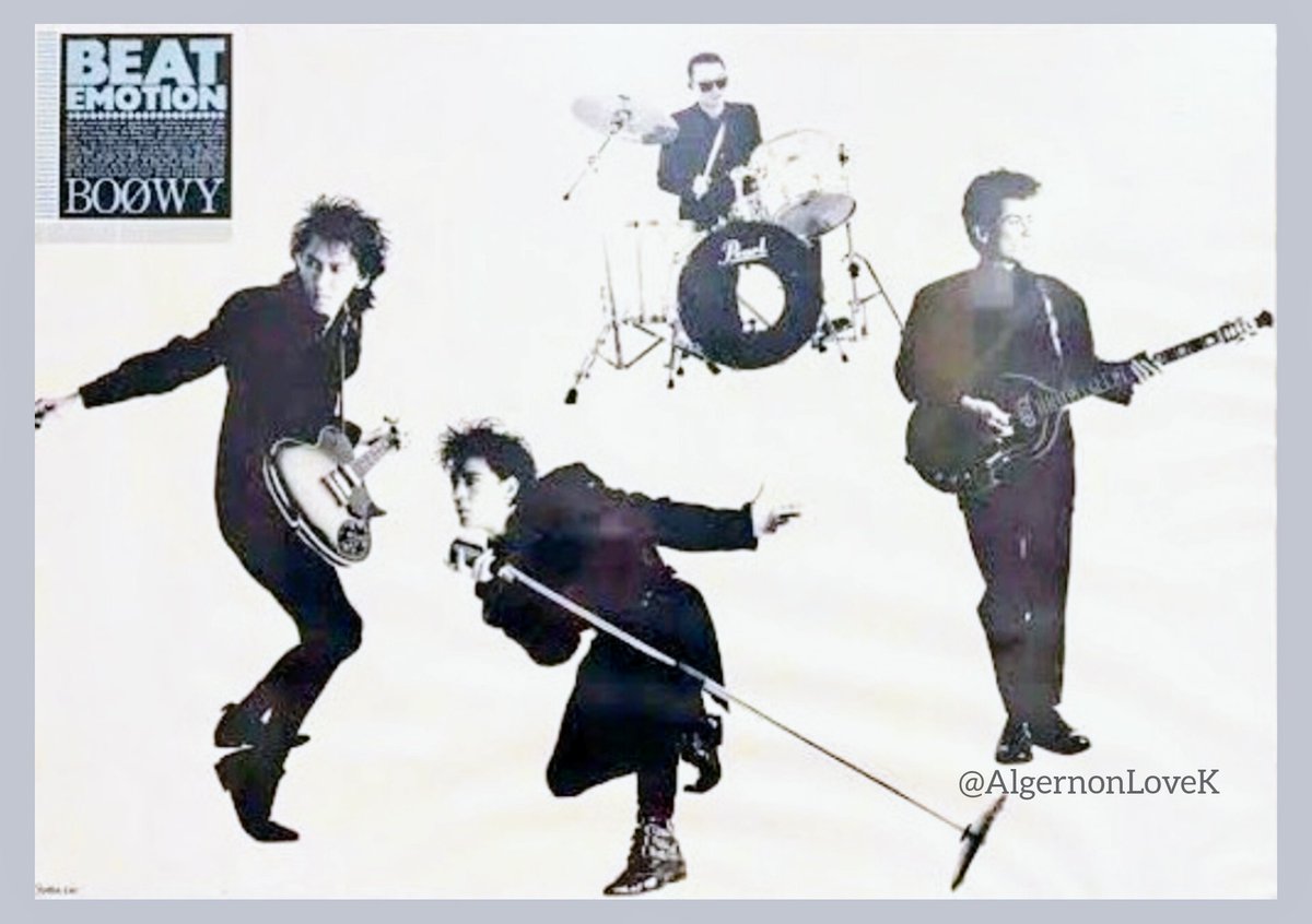 今年も話題の 【レア】BOOWY BEAT EMOTION ポスター - タレントグッズ 今年も話題の 【レア】BOOWY BEAT EMOTION ポスター - タレントグッズ