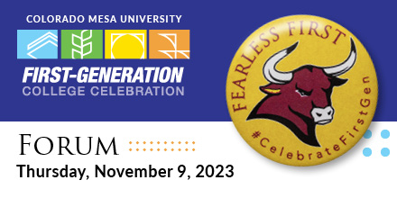 ColoradoMesaU's tweet image. 🎓 Join us in celebrating the achievements of our first-gen college students &amp;amp; grads at CMU! On Thursday, November 9 we're hosting a free First-Generation Forum from 4-5pm! 🎤 #FearlessFirstGen #FirstGen #HigherEd

Learn more ⤵️
coloradomesa.edu/calendar/event…