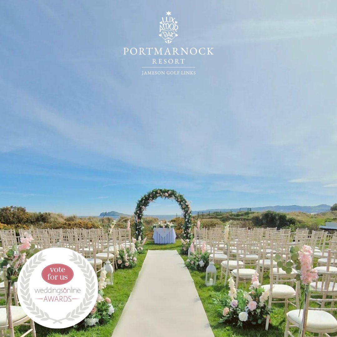 Portmarnock Resort & Jameson Golf Links (@portmarnockrjgl) on Twitter photo We need your votes!
We have been nominated in the 'Hotel Venue of the Year Leinster' category for the <a href="/weddingsonline/">weddingsonline</a> awards and we would love if you could vote for us!
Follow this link and click 'Portmarnock Resort & Jameson Golf Links' - shorturl.at/jnLMW
Thank you all. We need your votes!
We have been nominated in the 'Hotel Venue of the Year Leinster' category for the <a href="/weddingsonline/">weddingsonline</a> awards and we would love if you could vote for us!
Follow this link and click 'Portmarnock Resort & Jameson Golf Links' - shorturl.at/jnLMW
Thank you all.