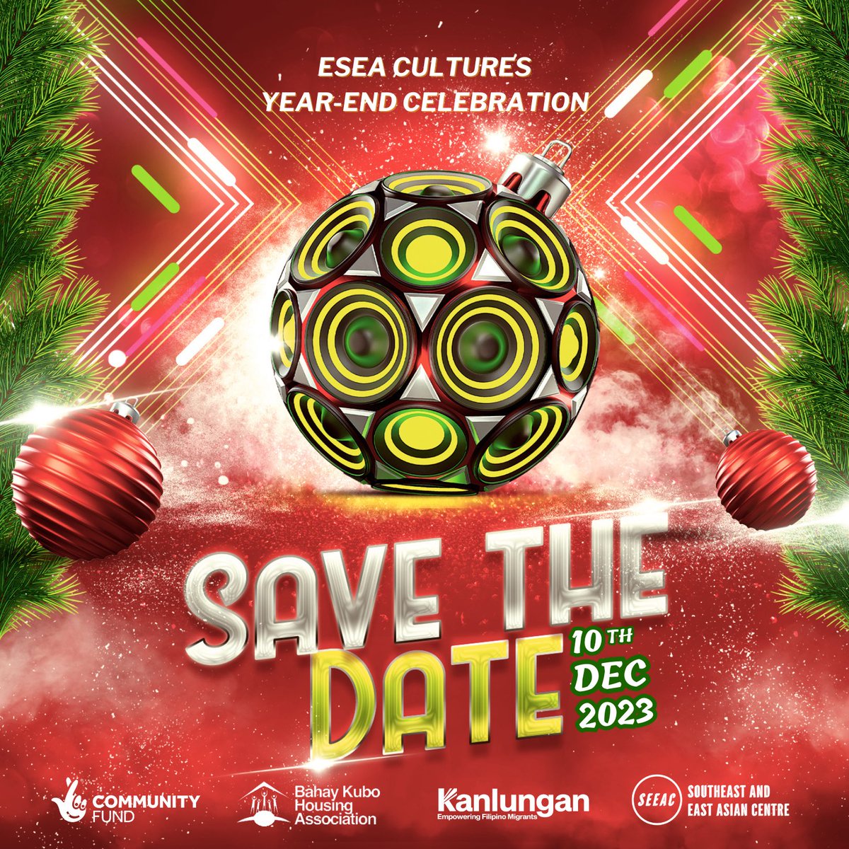 kanlunganuk's tweet photo. 🗓️Mark Your Calendar ‼️
🎄Join us on December 10, 2023, for the ESEA Cultures Year-End Celebration - A night of vibrant traditions, music, and unity! 💃🏻🕺🏻
#ESEAcommunity #YearEndCelebration #HolidayParty #food #dance #music #party #people #community #eseacultures https://t.co/0wnxB0gYM5