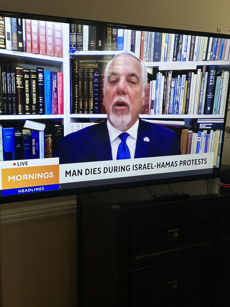 HCorlew's tweet photo. @kcalnews stop perpetuating hate against #Palestines by tag lining the story of the man who died by a Israel-Hamas protest. Do not conflate the Palestines and Hamas. This is negligent reporting and harmful to both communities. https://t.co/7VGhmSpUiT