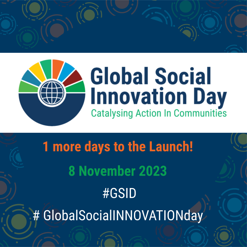 #DYK: Did you know?

We're launching 🌏#GlobalSocialInnovationDay #GSID🌏!

A day to celebrate the work of people working for #people, #places, and the #planet!

Join us tomorrow 8/11 to celebrate #changemakers and their #impact. More info in the thread 🔽

#socent #SDGs