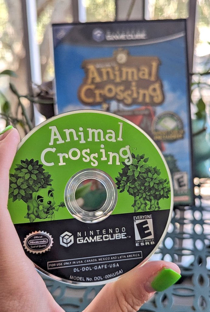 when Animal Crossing released for the GameCube, i was ten years old. this game brought my family together and ignited my love for this series. 

I'll never forget my first Animal Crossing town I had with my mom 🥹

#nintendoAtoZ