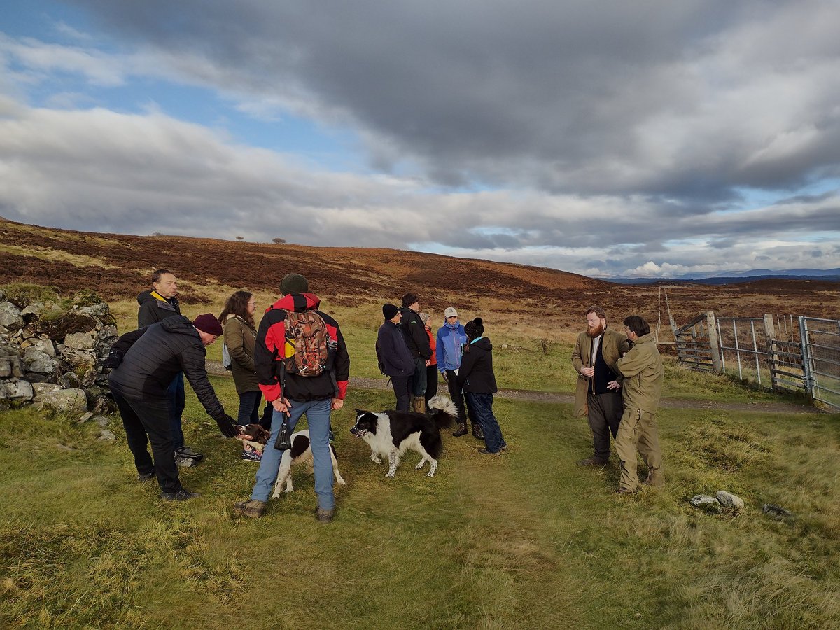 HamishTrench's tweet photo. A good day with our @ScottishLandCom board today incl a walk &amp; talk at Schiehallion with @JohnMuirTrust @ForestryLS Highland Perthshire Community Land Trust and neighbouring land owners. Useful discussion on collaboration. https://t.co/qAecIdXSsX