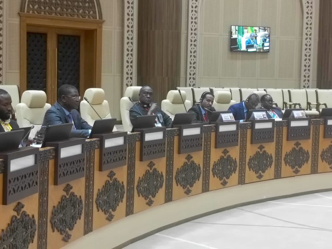 Pleased to welcome Member States' renewed commitment to work closely within the #Djibouti &amp; #Nouaktchott Processes &amp; #Accra Initiative under #AU coordination to improve intelligence sharing &amp; cooperation towards #Silencingtheguns &amp; combatting terrorism &amp; other threats in Africa.