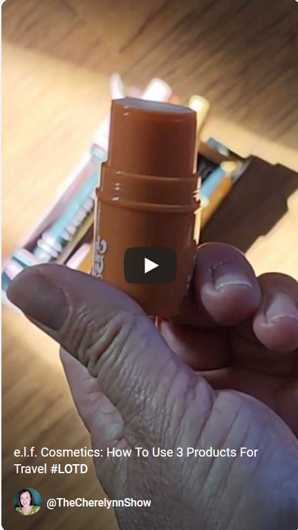 Cherelynn's tweet image. New video review for #travel #lotd with @elfbeauty youtube.com/shorts/GFEmi3B…
#BBlogRT