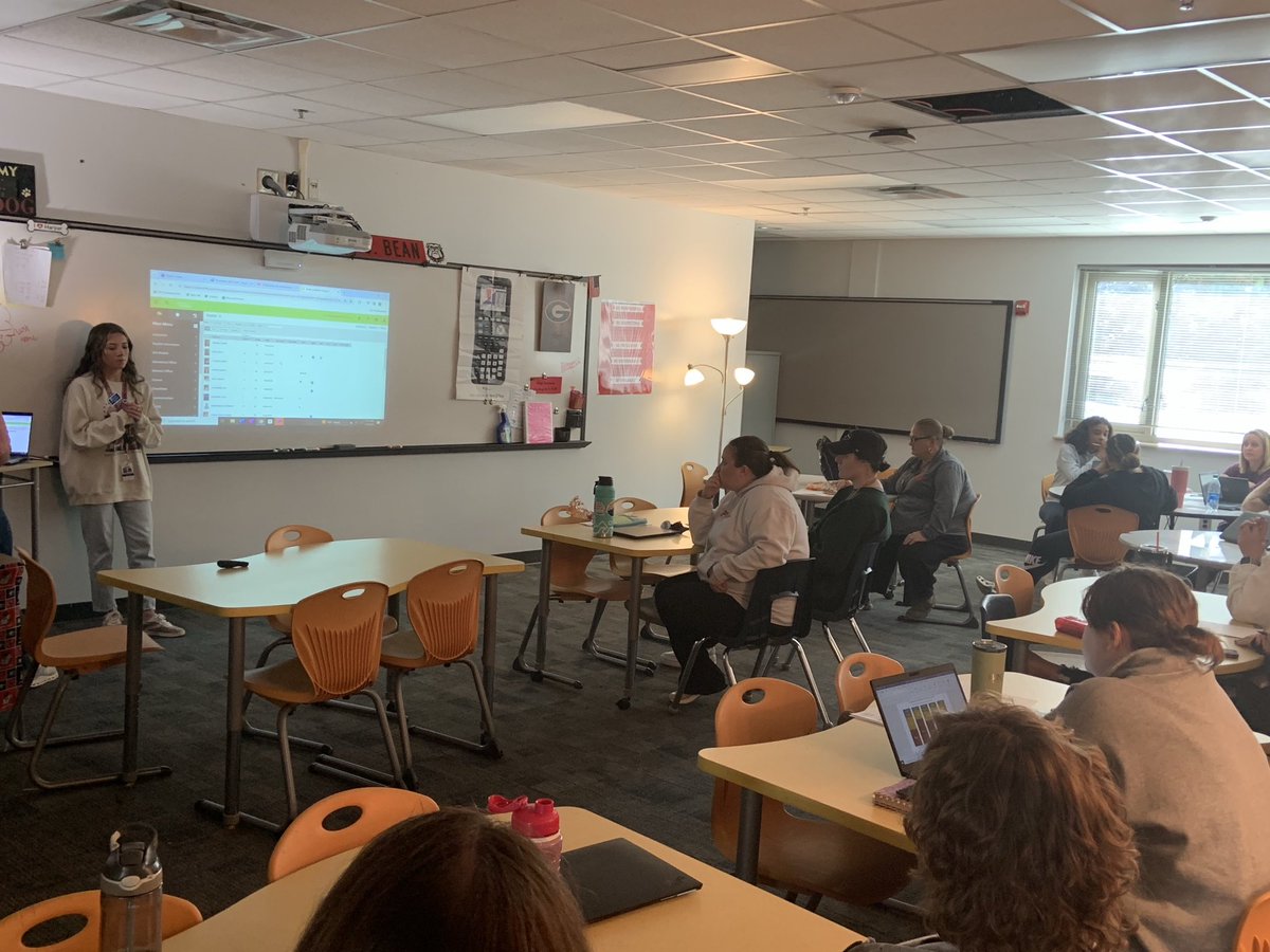Thanks to CHS and ⁦<a href="/AgansPrincipal/">PrincipalAgans</a>⁩ for loaning us Ms Moreno for a bit this morning to support our math teachers working with our ELL students! ⁦<a href="/FultonZone7/">Dr. Crumbley</a>⁩ ⁦<a href="/MichaelLeMoyne/">Michael LeMoyne</a>⁩