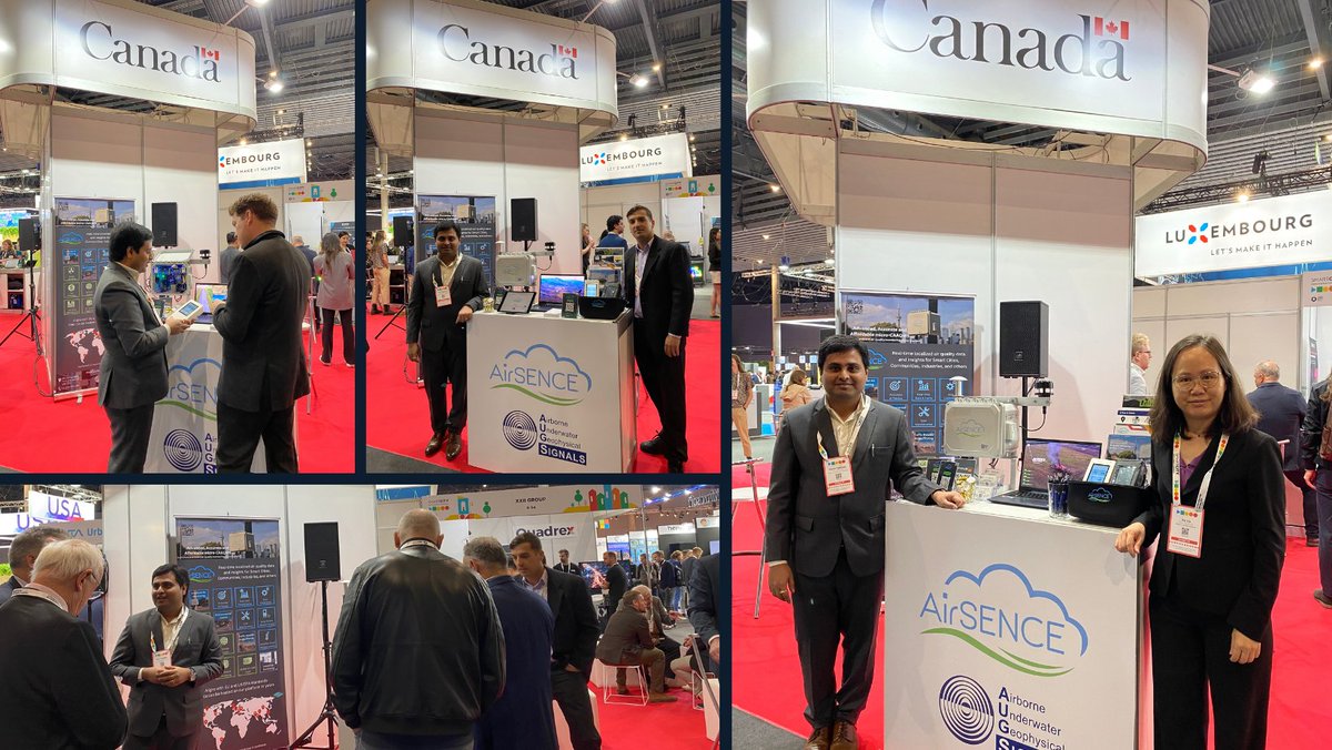 We’re off to a great start at #SCEWC23! We had a wonderful time today in #Barcelona meeting with our partners and other leading smart city companies at SCEWC23. Special thanks for the #TradeCommissioner ‘s great support. #AirSENCE #smartcities #smartcity #innovation #augsignals
