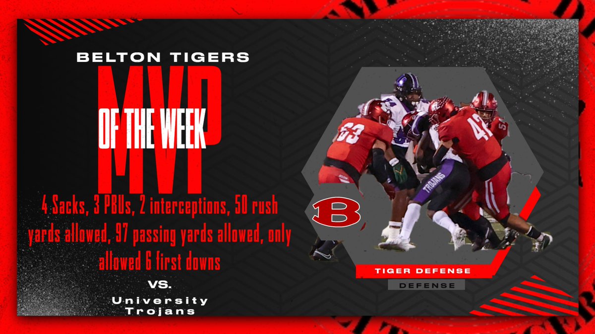 Belton Tiger Football tweet media