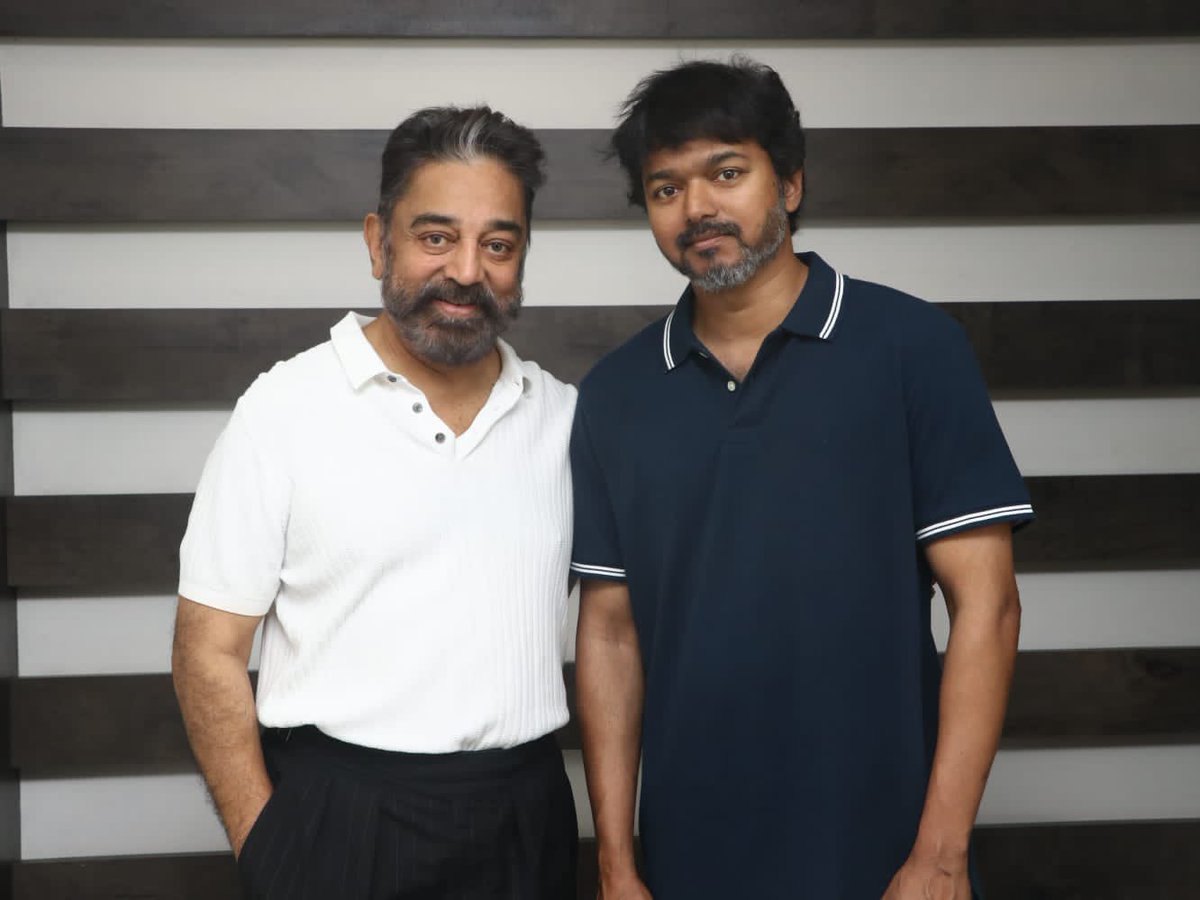 BibinBenny04's tweet photo. Yaarendru Therigiradhaa #Leo ? 🔥

Agent Vikram x Parthiban ❤️  

#Thalapathy @actorvijay sir 
#UlagaNayagan @ikamalhaasan sir
#HBDUlaganayagan #Thalapathy68
#leo #LCU https://t.co/v4K2vBude5