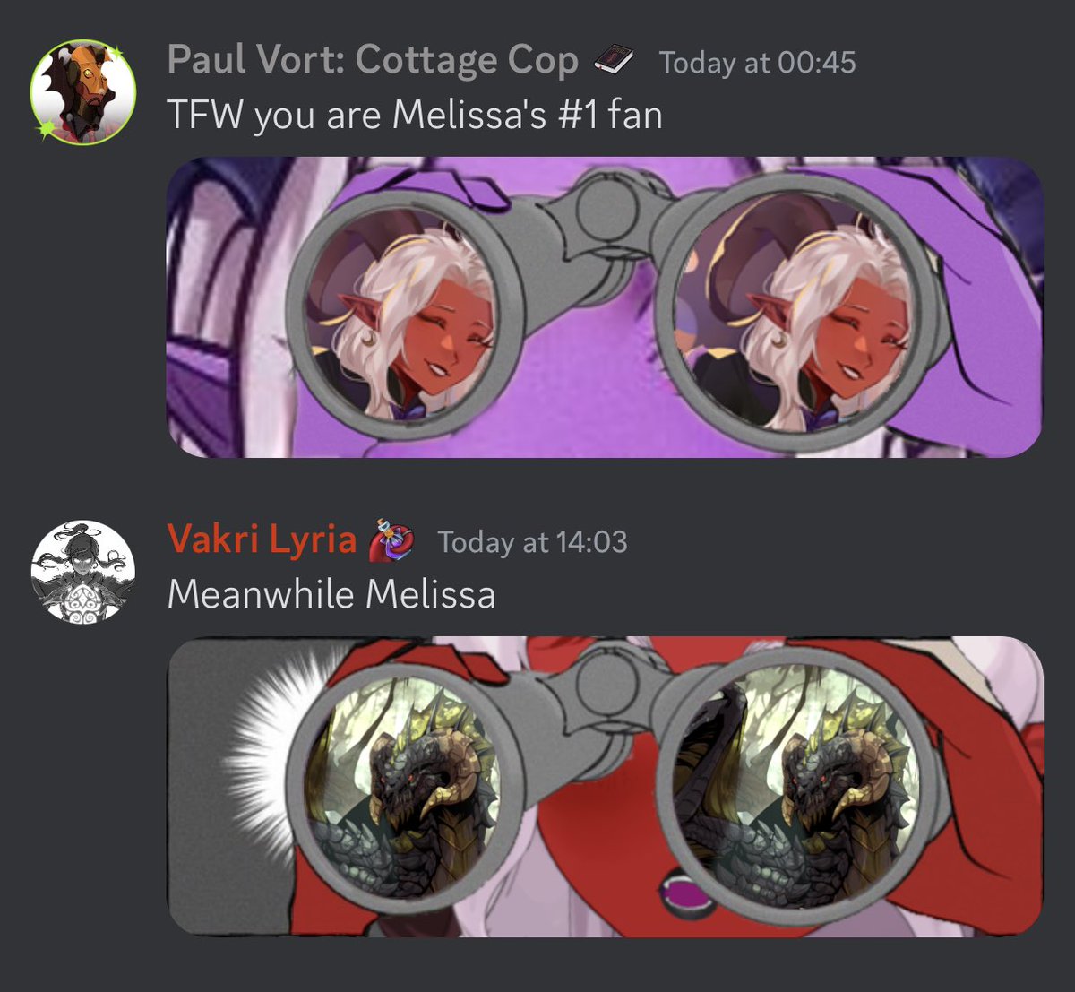 The Discord has NO chill LMAO 😭