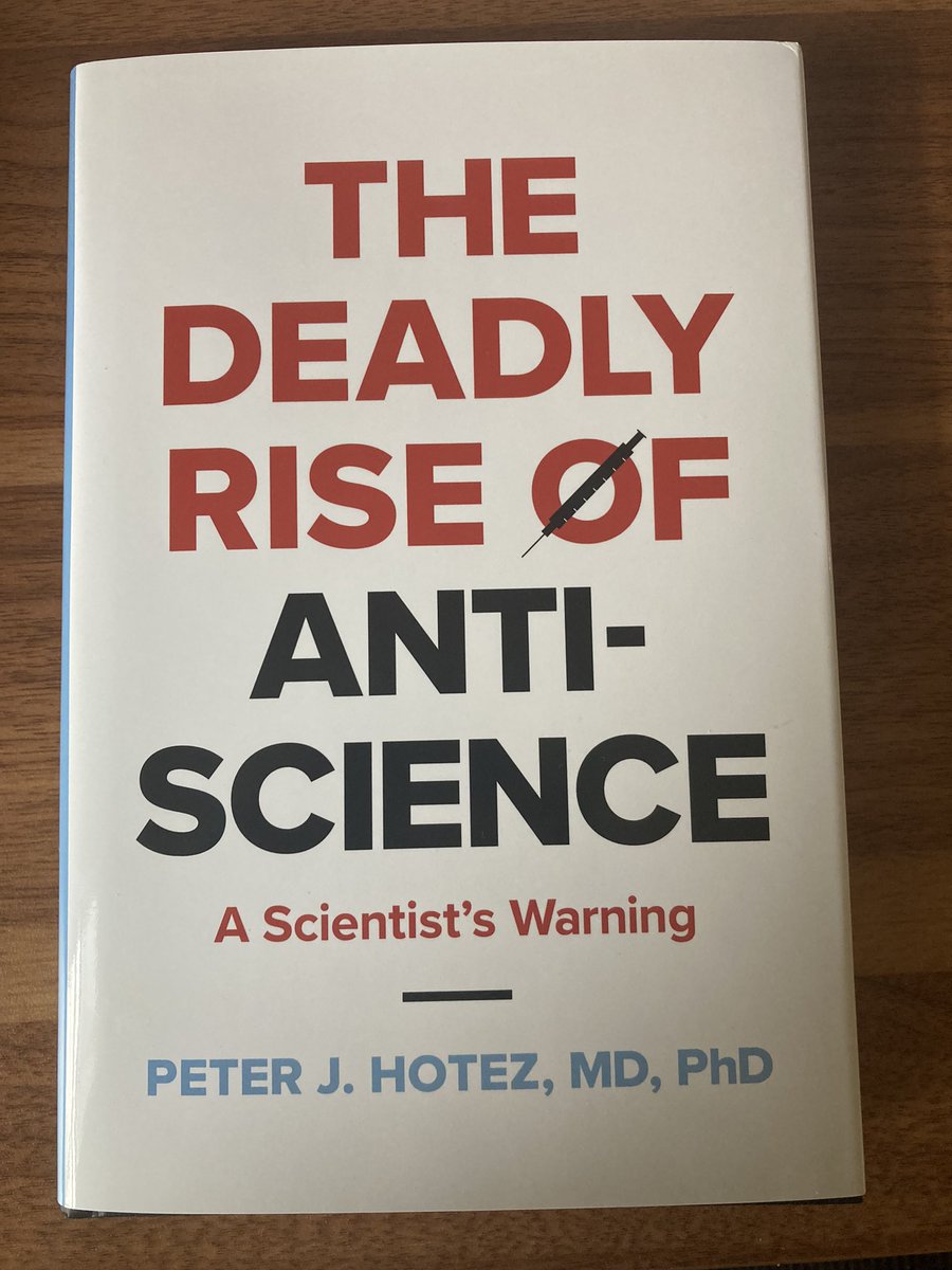 Seth Judson, MD, MHS (@sethdjudson) on Twitter photo Just had an inspiring meeting with <a href="/PeterHotez/">Prof Peter Hotez MD PhD DSc(hon)</a> and clinicians, scientists, and community health workers <a href="/HopkinsMedicine/">Johns Hopkins Medicine</a> about communicating science and breaking down academic silos as part of <a href="/medgreatergood/">Medicine for the Greater Good</a>
Looking forward to reading this and his talk at noon! Just had an inspiring meeting with <a href="/PeterHotez/">Prof Peter Hotez MD PhD DSc(hon)</a> and clinicians, scientists, and community health workers <a href="/HopkinsMedicine/">Johns Hopkins Medicine</a> about communicating science and breaking down academic silos as part of <a href="/medgreatergood/">Medicine for the Greater Good</a>
Looking forward to reading this and his talk at noon!