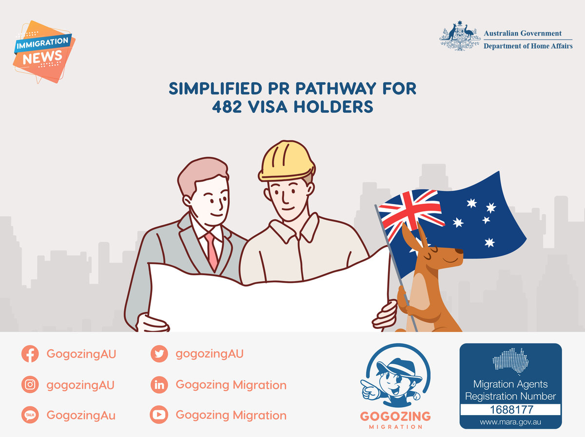 GogozingAU's tweet image. We've provided you with a summary of changes for your reference.📝

Read more: facebook.com/gogozingAU

#GogozingMigration #RegisteredMigrationAgent #TSSVisa #AustralianDream #AustralianVisaApplication #AustralianVisaServices #Subclass482Visa #Subclass186Visa