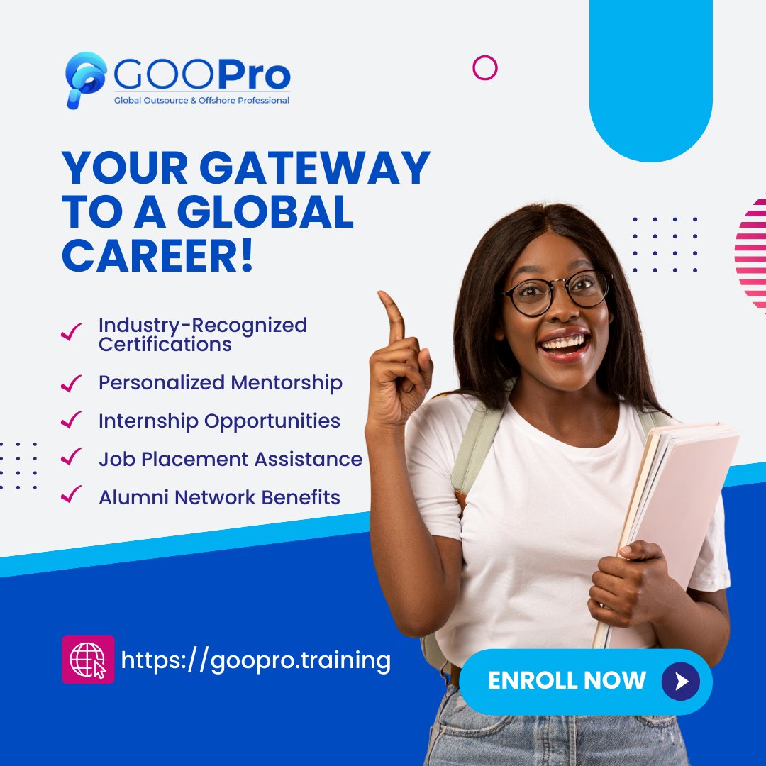 emmanuelbed1's tweet photo. Grateful to GOOPro for not only providing a top-notch education but also for opening the doors to a thriving career in global outsourcing.

Thank you, GOOPro, for empowering my journey!

https://t.co/2P7aOl5Nxq

#GOOProTraining #GOOProAdvantage https://t.co/dnR3Bk9jgB