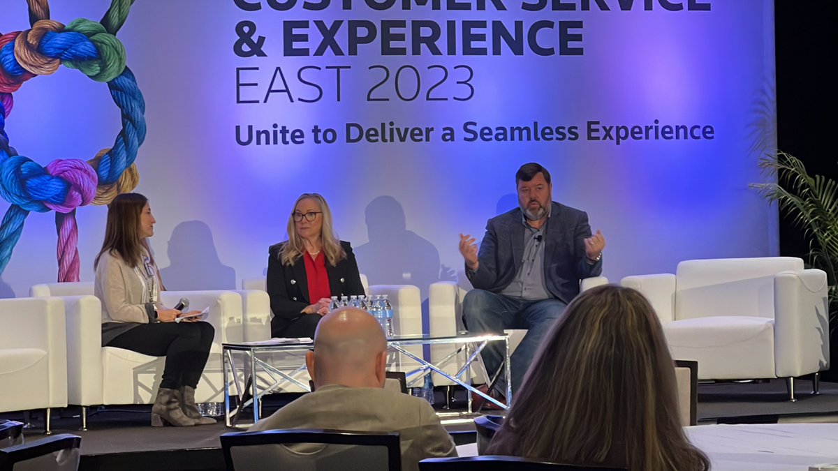CustStratEditor's tweet photo. You can’t forget that the A in AI stands for artificial. Sometimes you want it to stand for Authentic. - Keith Farley, @aflac #csx2023 https://t.co/OQf0953Bhm