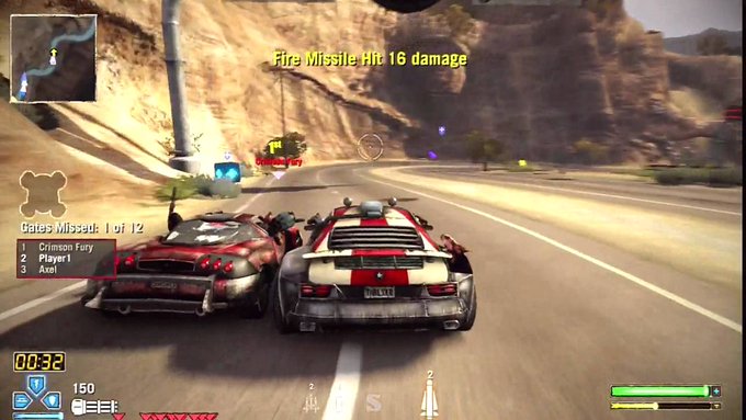 Muchas gracias por acompa&ntilde;arme anoche en Twisted metal 2012 de PS3 un juego que sin duda estaba enfocado
