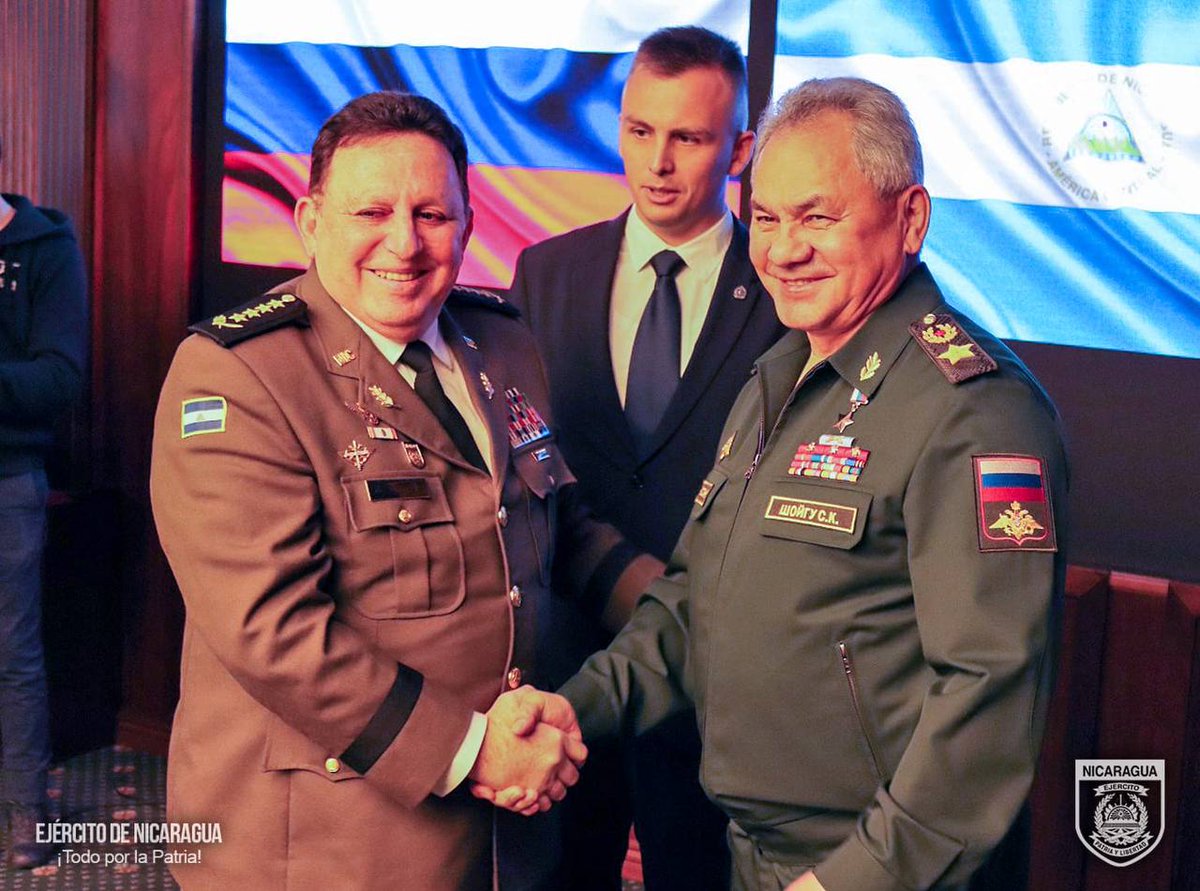 Visita del Comandante en Jefe del Ejecutivo de #Nicaragua a la federación de #Rusia 

↘️ En el periodo del 4 al 7 de noviembre el General del Ejército Julio Avilés Castillo realizó la visita a la federación de Rusia,