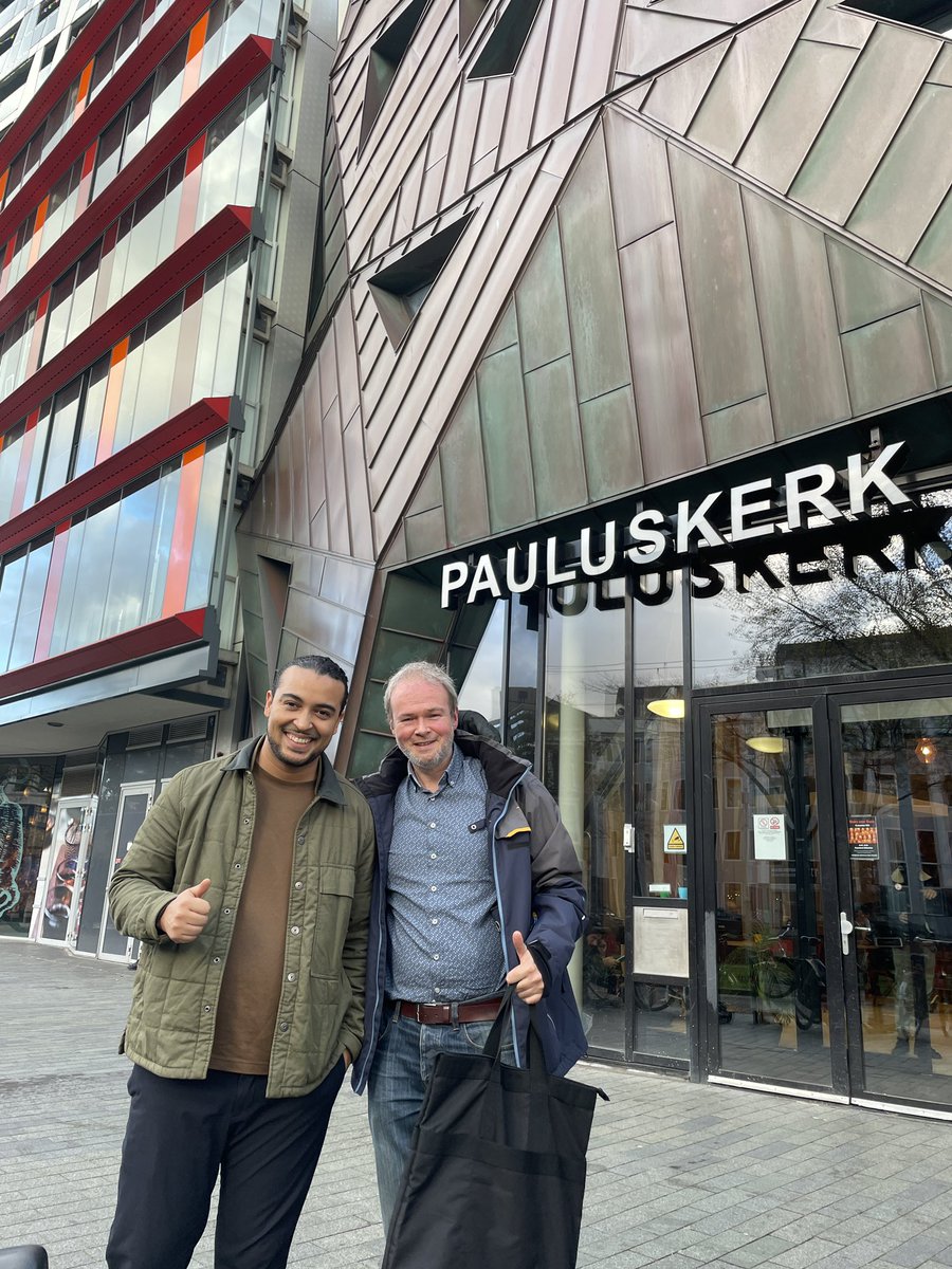 Don Ceder (@donceder) on Twitter photo In Rotterdam op bezoek bij <a href="/dePauluskerk/">dePauluskerk</a> vandaag.
Hun inzet voor de meest kwetsbaren, dak- en thuislozen, onverzekerden en ongedocumenteerden in de stad verdient grote erkenning.
Als overheid mogen we onze maatschappelijke partners best meer waarderen. #welldone In Rotterdam op bezoek bij <a href="/dePauluskerk/">dePauluskerk</a> vandaag.
Hun inzet voor de meest kwetsbaren, dak- en thuislozen, onverzekerden en ongedocumenteerden in de stad verdient grote erkenning.
Als overheid mogen we onze maatschappelijke partners best meer waarderen. #welldone