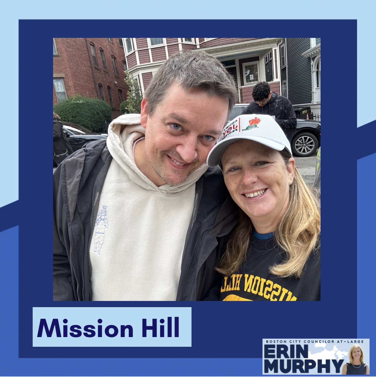 I have been showing up in every neighborhood these past two years. Please show up at the polls today and VOTE! Visit our website : erinforboston.com #TeamMurphy #VoteforErin #comingtogether #actionnotjustwords #bospoli