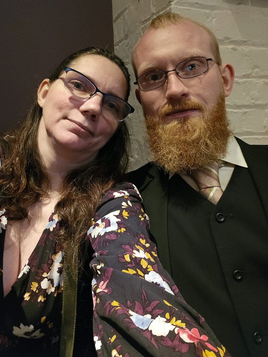 I'd say we both clean up pretty well. 😍