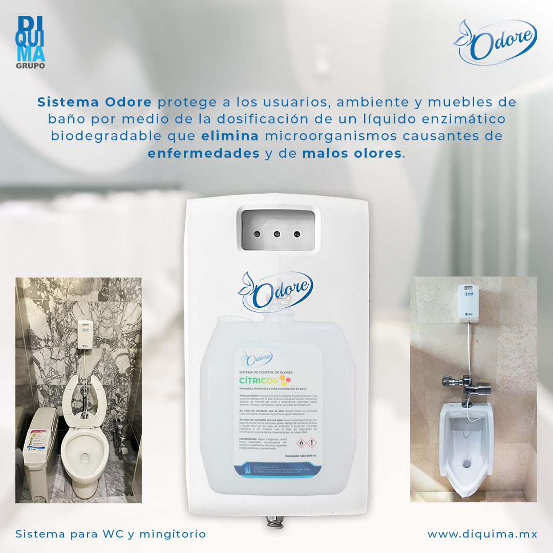 grupodiquima's tweet image. Únanse a numerosos clientes que certifican su satisfacción en el cuidado de sus baños y del ambiente 💚

Equipo en comodato y a la venta en Mercado Libre 💛

#Diquima #Odore