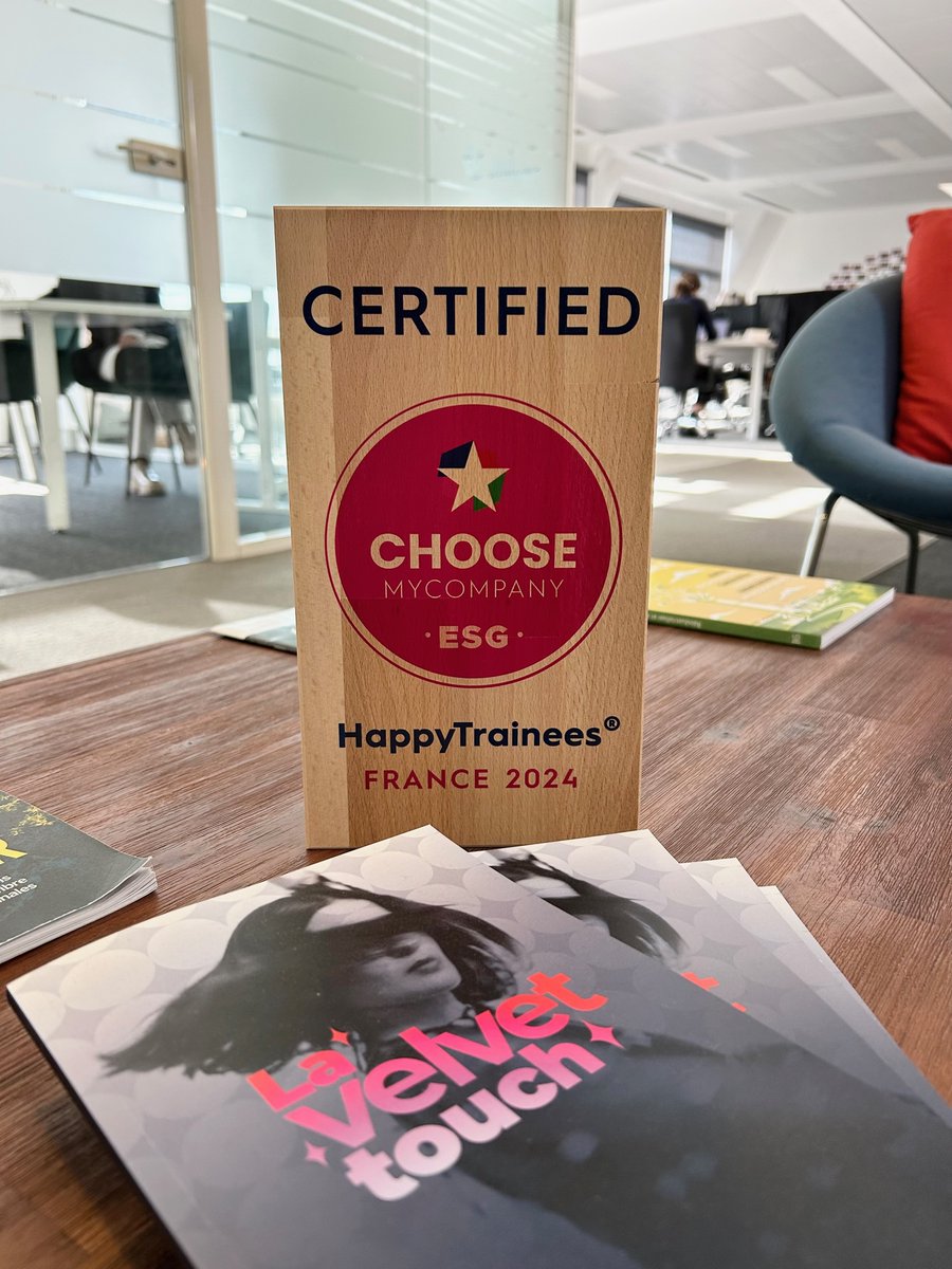 [#HappyAtWork] Cette année encore, nous avons obtenu le trophée HappyIndex®Trainees 2024 by <a href="/choosemycompany/">CMC_NEWS</a>.
Parce que nos stagiaires d’aujourd’hui sont nos talents de demain, nous attachons une attention particulière à leur accompagnement et à leur développement. 💙