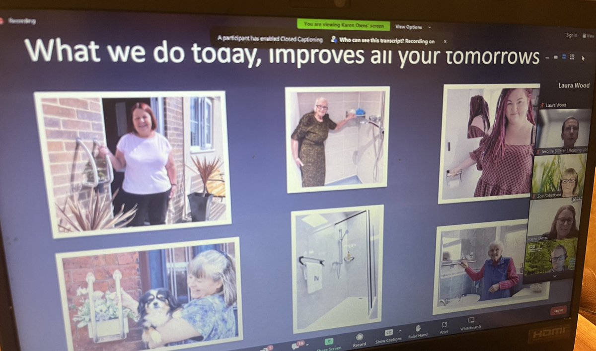 InvisCreations's tweet image. Business Development Manager @kareneowens78 from @procareltd sharing more about how we’re working together to disrupt the adaptations market through the power of good design at @HousingLIN #HappiHour #inclusivedesign #designfordignity #fitforourfuture