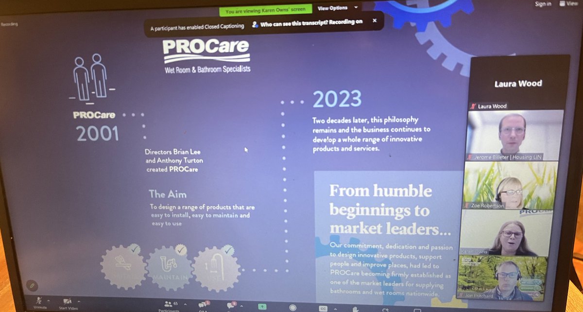 InvisCreations's tweet image. Business Development Manager @kareneowens78 from @procareltd sharing more about how we’re working together to disrupt the adaptations market through the power of good design at @HousingLIN #HappiHour #inclusivedesign #designfordignity #fitforourfuture
