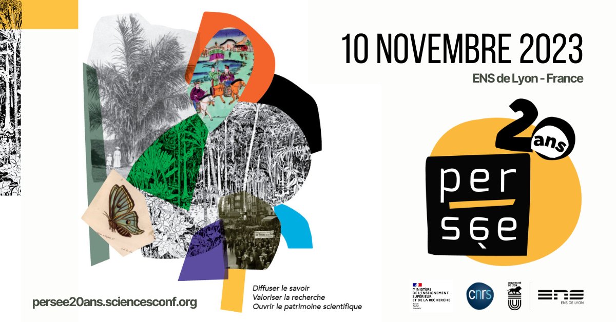 #20ansPersee 🔶 Joyeux anniversaire @perseefr 🎂 ! Pour célébrer leur 20e anniversaire, une journée professionnelle est organisée le 10 novembre à l’@ENSdeLyon avec le soutien de @sup_recherche et du @CNRS_dr07 👉ens-lyon.fr/evenement/rech…