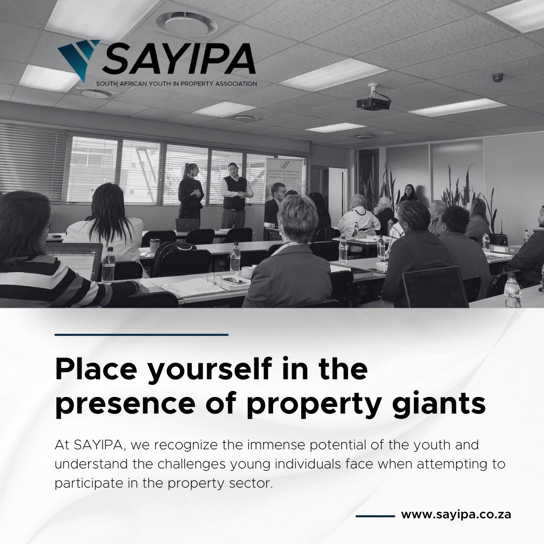 🏢🌟 Stepping into the realm of property giants. 

Become a member today: sayipa.co.za 

#RealEstateEmpire #GoalsAchieved