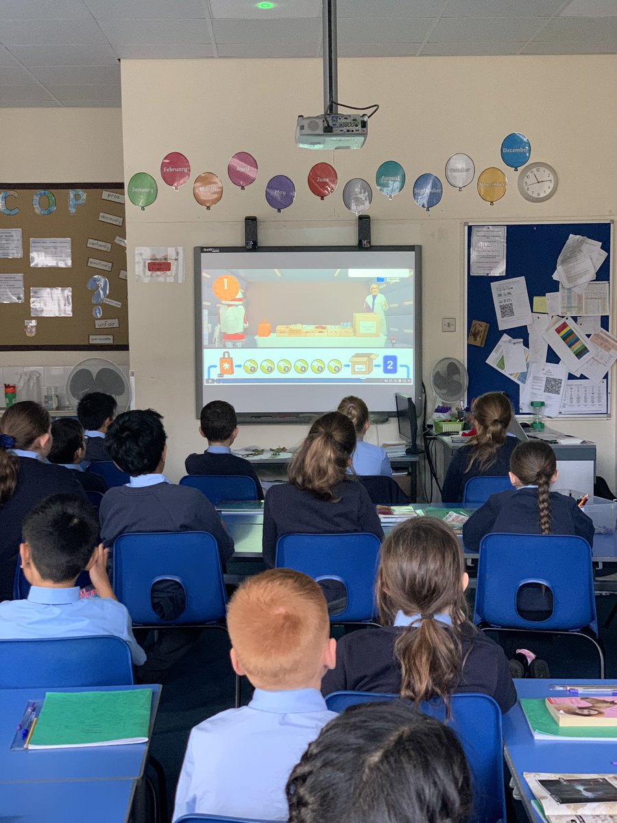 OLSMtweeters's tweet image. Fantastic coding work today in Year 4. The lower phase and years 3 & 4 took part in the #BupaCodingDay
The children designed, tested and debugged algorithms in a healthy lunchbox coding adventure👍