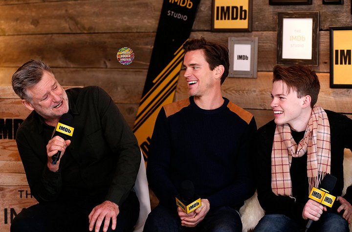 MattBomerUnited's tweet photo. Ending today with some photos of #MattBomer #BillPullman and #JoshWiggins at Sundance promoting #WalkingOut. Back tomorrow for #WhiteCollarWednesday. https://t.co/gev876O8rA