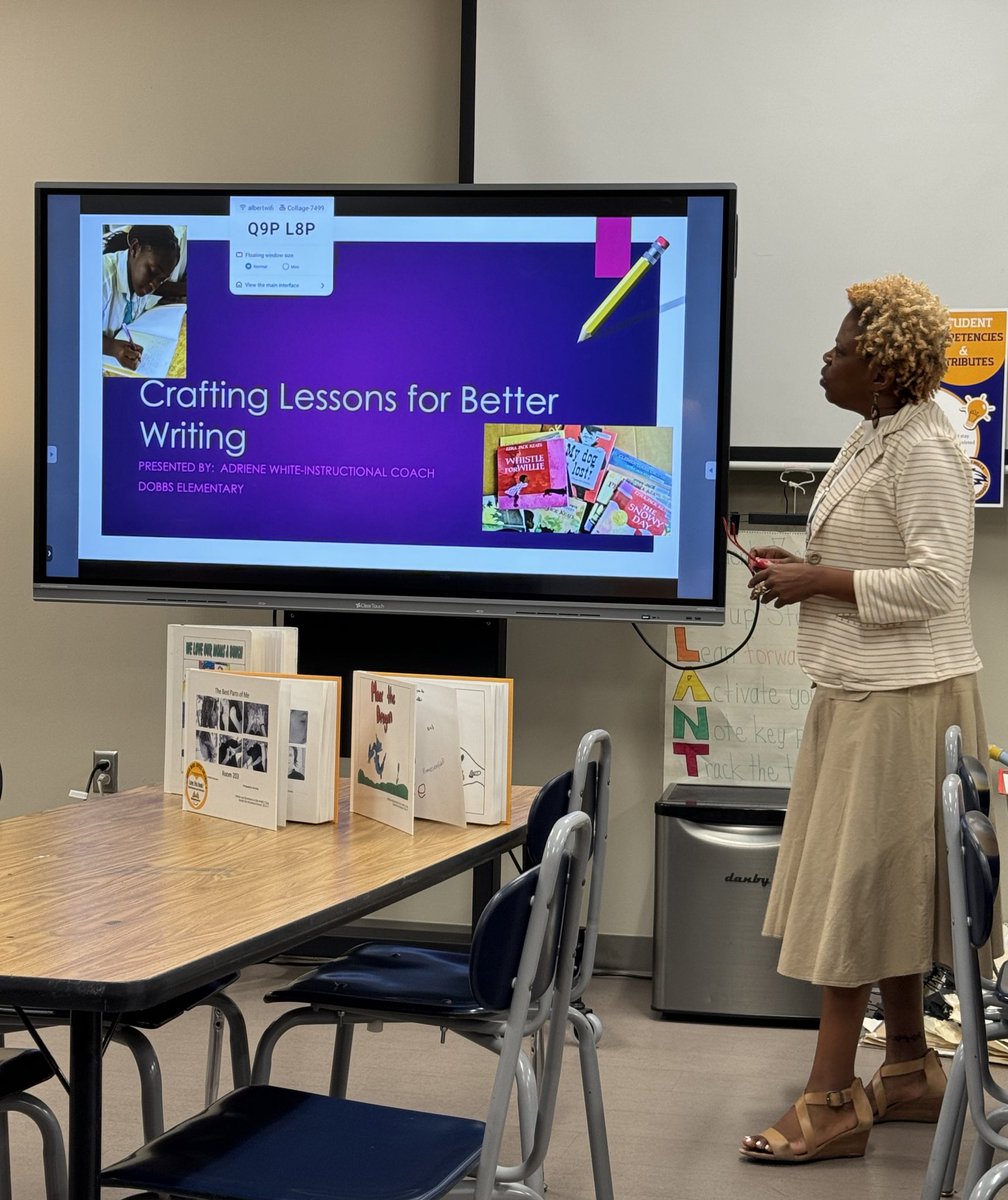 MsDinaMansi's tweet photo. Time to learn how to help our students become better writers!! #hmc1fallsummit https://t.co/SmqVoJzHMQ