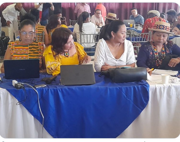 Agradecemos a la Instancia Especial de Alto Nivel para los Pueblos Étnicos <a href="/IEANPE/">IEANPE</a>, por invitarnos a fortalecer el relacionamiento para trabajar articuladamente por la implementación efectiva del Acuerdo de Paz y de manera específica por el enfoque étnico y el enfoque de género.