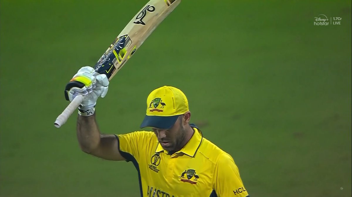 He came, he saw, he conquered ❤️✨

Truly unbelievable 😌
<a href="/Gmaxi_32/">Glenn Maxwell</a>
#AUSvsAFG
Maxi