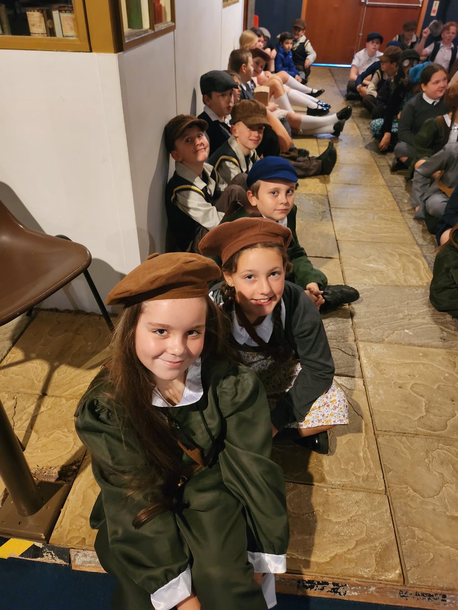Y6EngMartyrs's tweet photo. A brilliant trip! Year 6 looked the part on our WW2 trip to Lancashire Barracks today. #HistoryAtEM #WW2 https://t.co/fnYCOOmpNb
